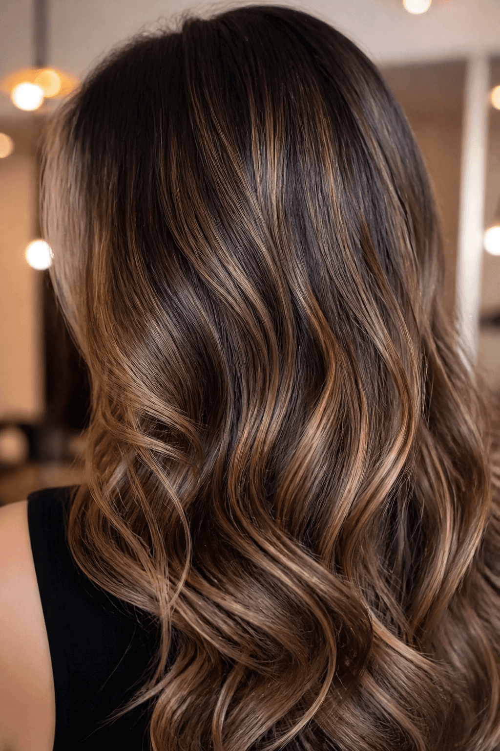 Dimensional balayage color result, Alba Salon, Little Ferry NJ