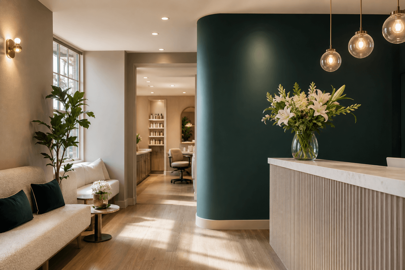 Alba Salon website preview