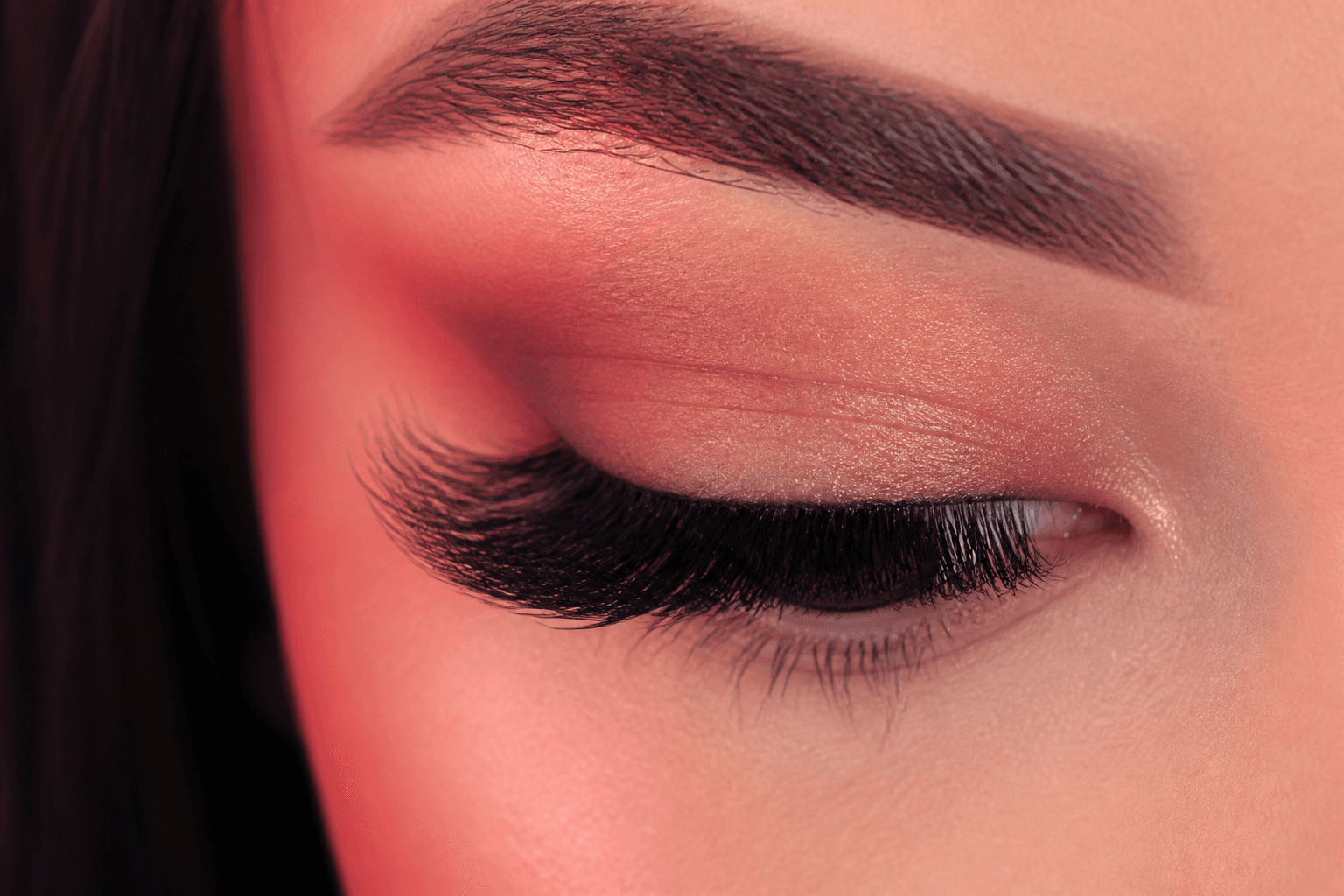 Close-up lash extensions result, Binitouch Lash&Brow, Little Ferry NJ (placeholder — replace with real photo)