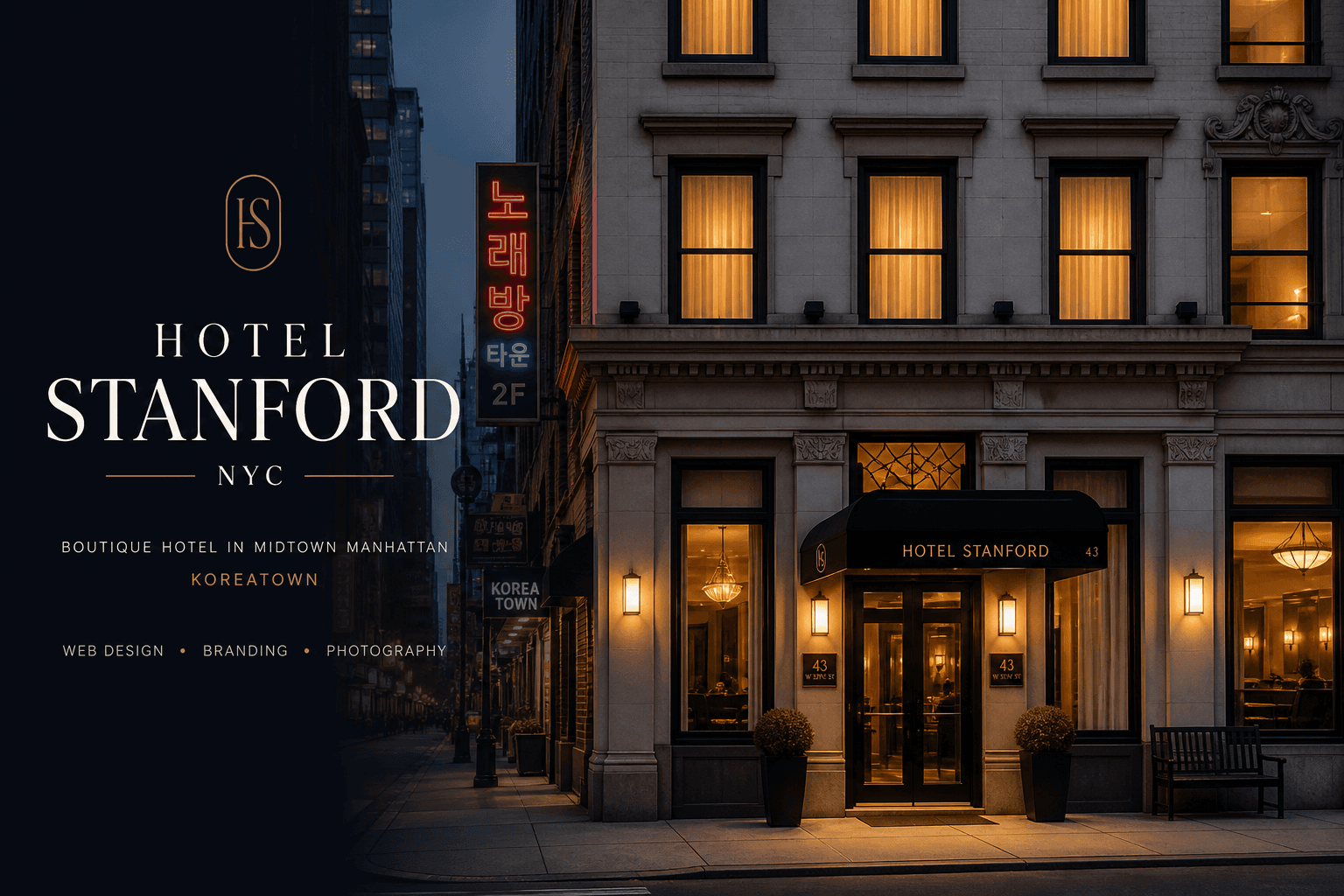 Hotel Stanford website preview