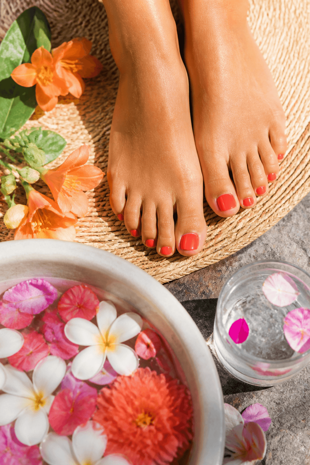 Seasonal summer pedicure special at In-Style Hair&Nail, Little Ferry NJ