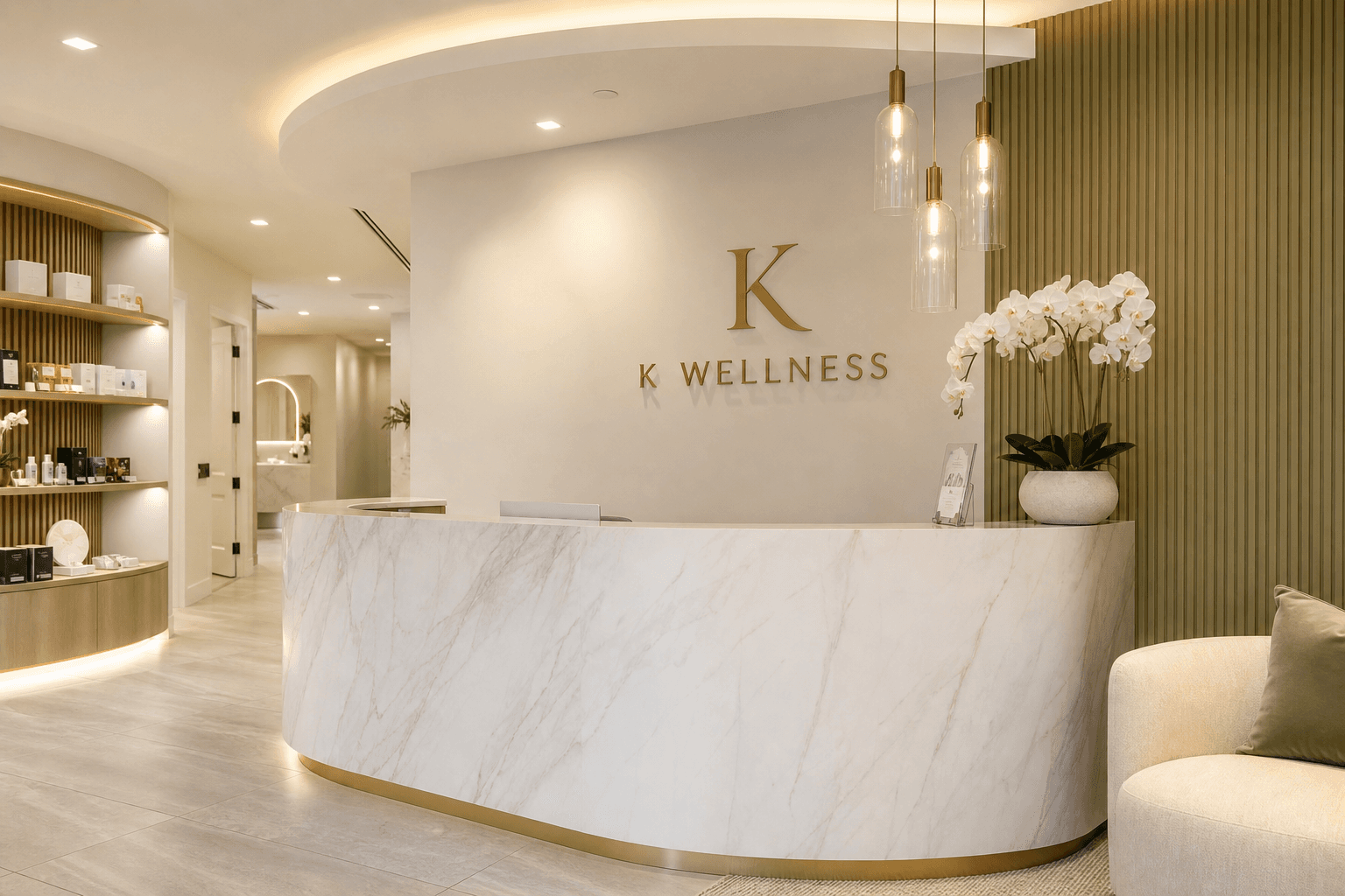 K Wellness website preview