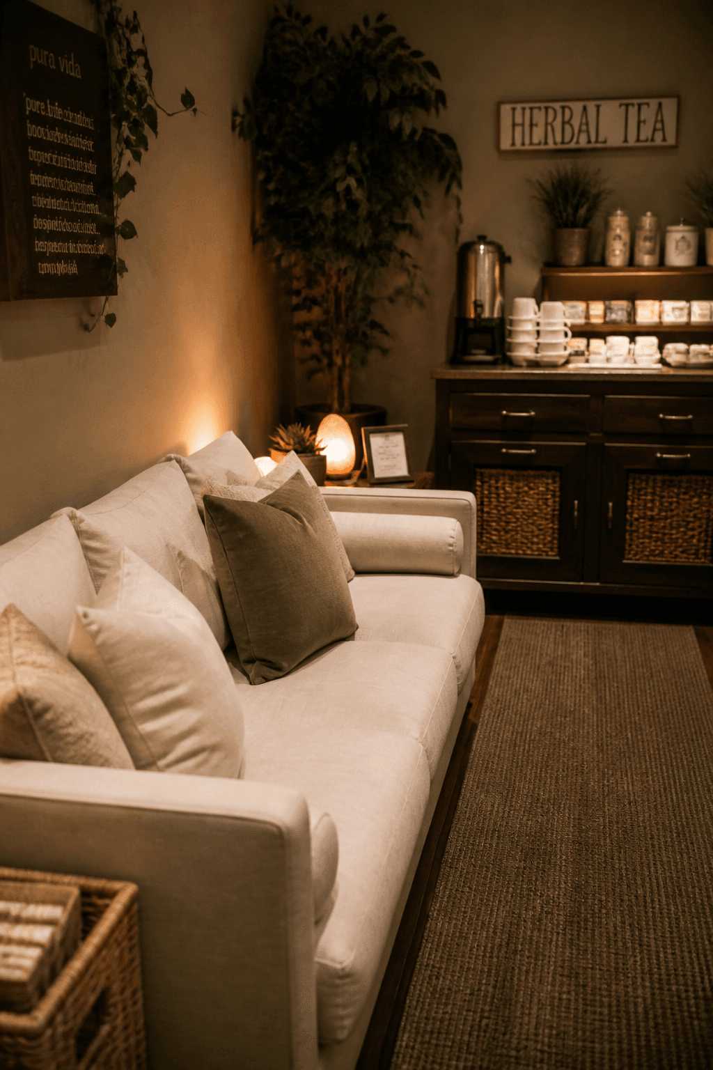 Spa relaxation lounge, AMP Healthy Spa, Little Ferry NJ