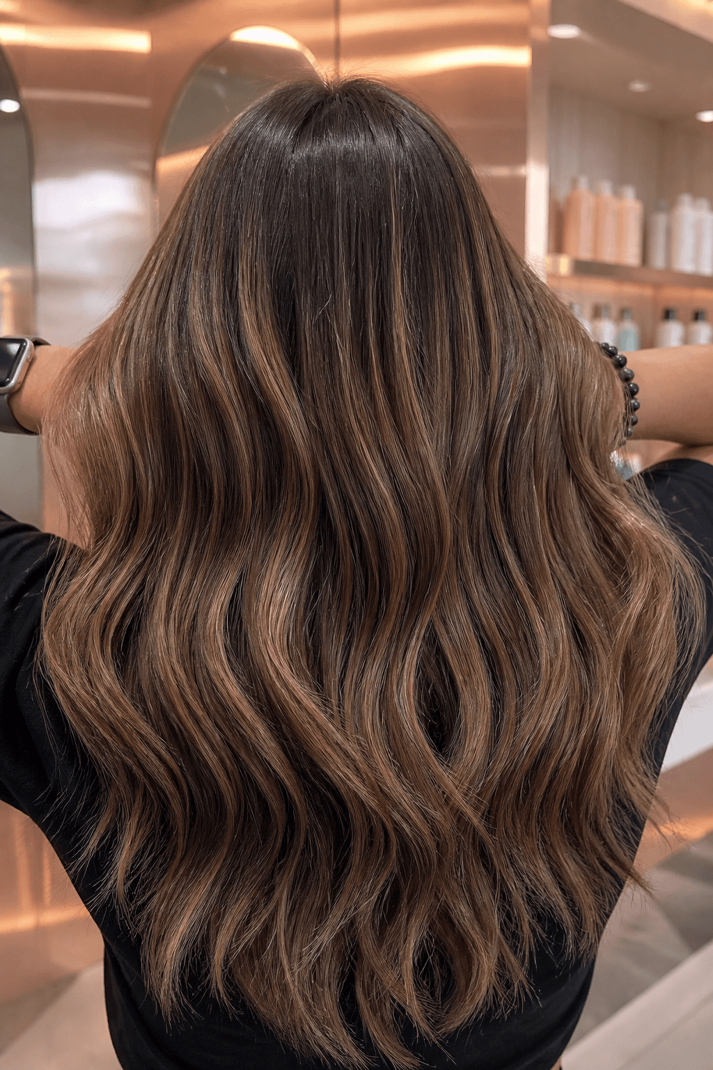 Hair coloring result at Crystal Hair & Beauty, Little Ferry NJ