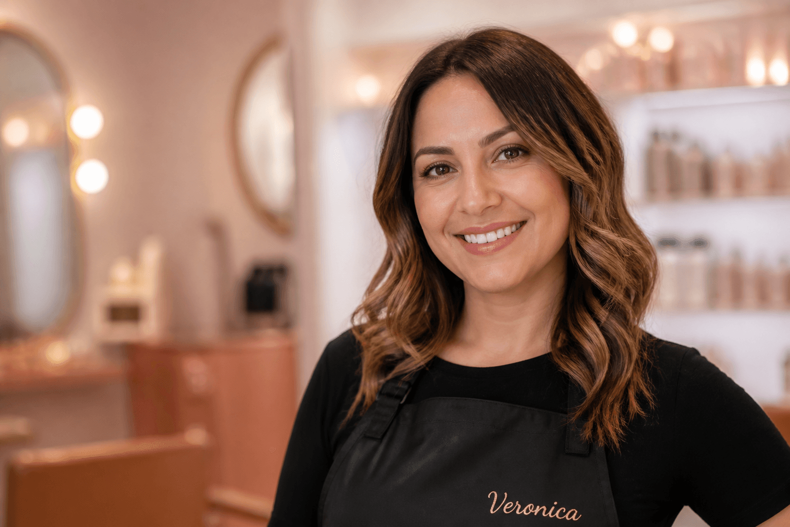 Veronica, stylist at Crystal Hair & Beauty in Little Ferry, NJ